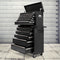 Giantz 14 Drawer Tool Box Chest Cabinet Mechanic Garage Storage Trolley Black