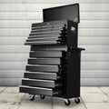 Giantz 16 Drawer Tool Box Cabinet Trolley Garage Storage