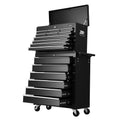 Giantz 16 Drawer Tool Box Cabinet Trolley Garage Storage
