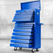 Giantz 17 Drawer Tool Box Cabinet Trolley Chest Garage Storage Blue