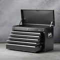 Giantz 5 Drawer Tool Chest Box Cabinet Lockable Garage Storage Black