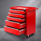 Giantz 5 Drawer Tool Box Cabinet Trolley Red Garage Storage