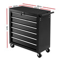 Giantz 6 Drawer Tool Box Cabinet Trolley Chest Garage Storage