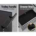Giantz 6 Drawer Tool Box Cabinet Trolley Chest Garage Storage