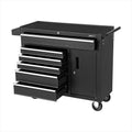 Giantz 6 Drawer Tool Box Chest Cabinet Storage Organiser Wheels