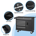 Giantz 6 Drawer Tool Box Chest Cabinet Storage Organiser Wheels