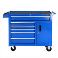 Giantz 6 Drawer Tool Chest Trolley Cabinet with Wheels Storage