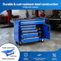 Giantz 6 Drawer Tool Chest Trolley Cabinet with Wheels Storage