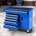 Giantz 6 Drawer Tool Chest Trolley Cabinet with Wheels Storage