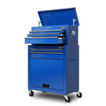 Giantz 7 Drawer Tool Box Cabinet Trolley Garage Storage Blue