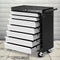 Giantz 7 Drawer Tool Box Cabinet Trolley Storage Grey Garage Chest
