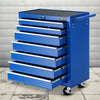 Giantz Tool Box Chest Cabinet Trolley 7 Drawers Toolbox Cart Garage Storage Blue