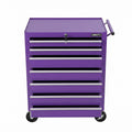 Giantz 7-Drawer Tool Chest Trolley Cabinet Toolbox Heavy Duty Garage Storage Organiser Purple