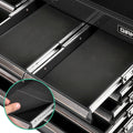 Giantz 9 Drawer Tool Box Cabinet Black Garage Storage Organiser