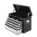 Giantz 9 Drawer Tool Box Cabinet Grey Garage Storage Organiser