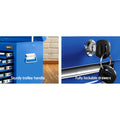 Giantz 9 Drawer Tool Box Cabinet Storage Organiser Blue