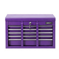 Giantz 9-Drawer Tool Cabinet Chest Toolbox Heavy Duty Garage Storage Organiser Purple