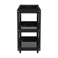 Giantz 3-Tier Tool Cart Trolley Workshop Storage Black