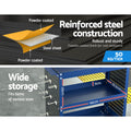 Giantz 3-Tier Tool Cart Trolley Workshop Garage Storage Blue