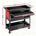 Giantz Tool Trolley Cart Rolling Cabinet with Drawer Workshop
