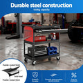 Giantz Tool Trolley Cart Rolling Cabinet with Drawer Workshop