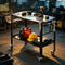 Giantz Welding Table Cart 130KG Mobile Workstation Tool Storage