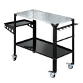 Giantz Welding Table Cart 130KG Mobile Workstation Tool Storage