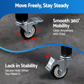 Giantz Welding Table Cart 130KG Mobile Workstation Tool Storage