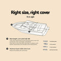 Seamanship 14-16ft Boat Cover Trailerable Marine Grade 600D
