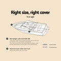 Seamanship Boat Cover 16-18.5ft Marine Grade 600D Trailerable
