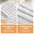 Giselle 127x152cm Fleece Throw Blanket Lightweight Cozy Sofa