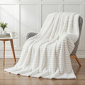 Giselle QUEEN Fleece Throw Blanket 152x203cm Lightweight