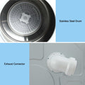 Devanti 6kg Tumble Dryer Stainless Steel Touch Screen 4 Modes