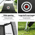 Everfit 3M Golf Net Training Mat Set Driving Target Black