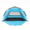 Weisshorn Beach Tent 3-4 Person Pop Up Sun Shade UPF 50 Automatic Outdoor Blue