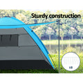 Weisshorn 4 Person Camping Tent Beach Fishing Sun Shade Shelter Portable