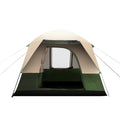 Weisshorn 4 Person Camping Tent Family Hiking Beach Green