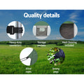 Weisshorn Double Camping Shower Toilet Tent Portable Change Room