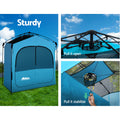 Weisshorn Camping Shower Toilet Tent Double Fast Setup Change Room