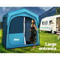Weisshorn Camping Shower Toilet Tent Double Fast Setup Change Room