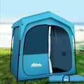 Weisshorn Camping Shower Toilet Tent Double Fast Setup Change Room