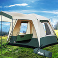 Weisshorn 4 Person Pop Up Camping Tent Instant Dome Family Hiking