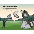 Weisshorn 4-5 Person Pop Up Camping Tent Instant Dome Family