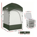 Weisshorn 20L Portable Camping Toilet Shower Tent Outdoor Loo