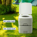 Weisshorn 20L Portable Camping Toilet Shower Tent Outdoor Loo