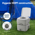 Weisshorn 20L Portable Camping Toilet Shower Tent Outdoor Loo