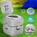 Weisshorn 22L Portable Camping Toilet Shower Tent Changing Room