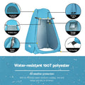 Weisshorn Pop Up Camping Shower Toilet Tent Privacy Change Room