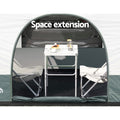 Weisshorn Car Rear Tent SUV 4WD Canopy Portable Camping Outdoor