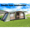Weisshorn 10 Person Camping Tent 3 Room Instant Up Family Hiking
